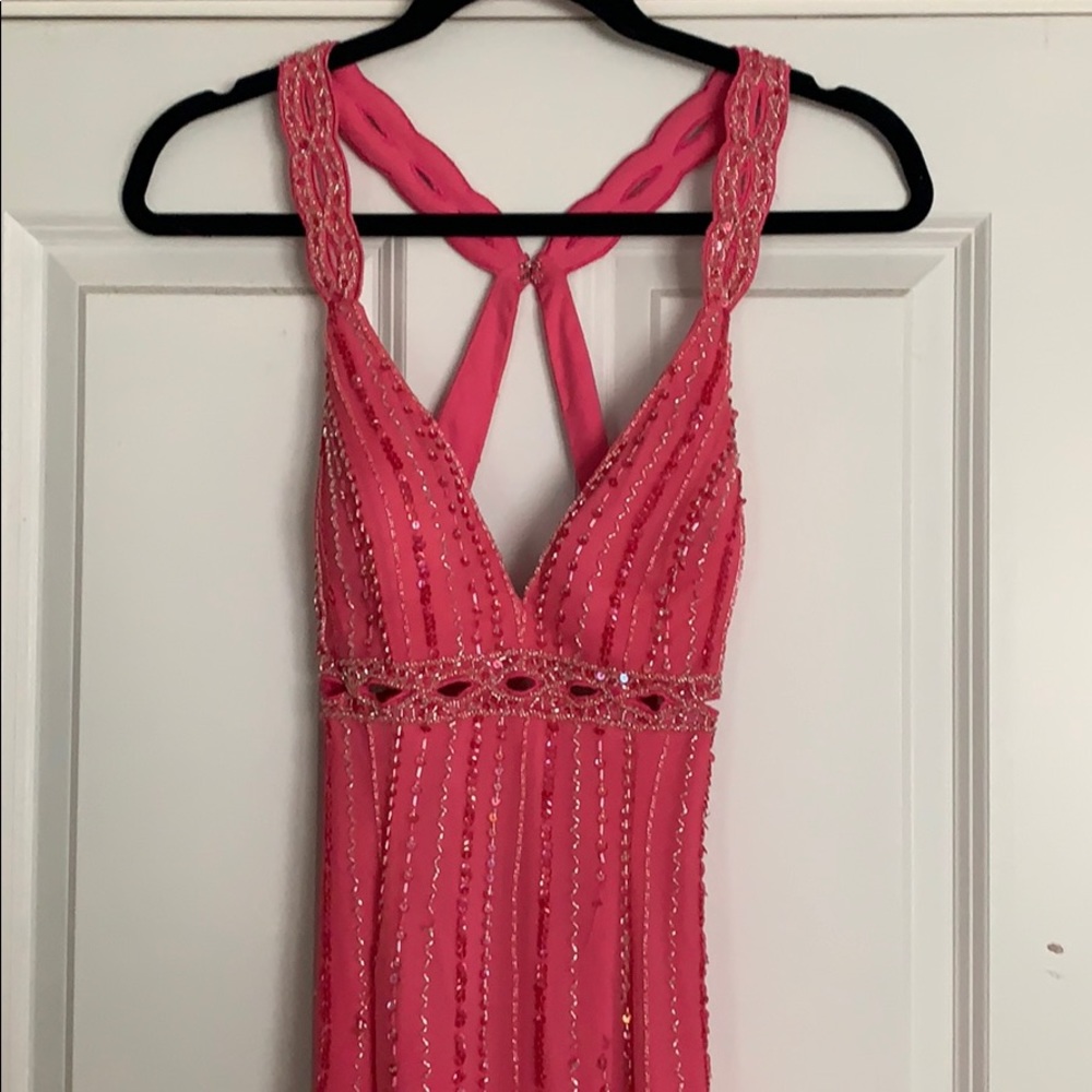 Pretty in Pink! Sequin Mermaid Style Gown